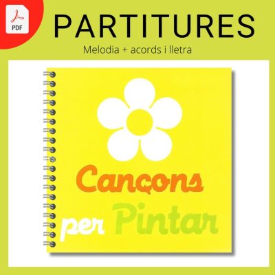Cançons per pintar - partitures